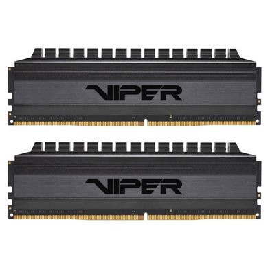 Оперативная память Patriot 64 GB (2x32GB) DDR4 3000 MHz Viper 4 Blackout (PVB464G300C6K) фото