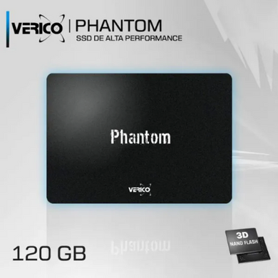 SSD накопитель Verico SSD 120GB Phantom 2.5" SATA III (4DV-P1ABK1-NN) фото