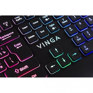 Клавиатура Vinga KB658 Black фото