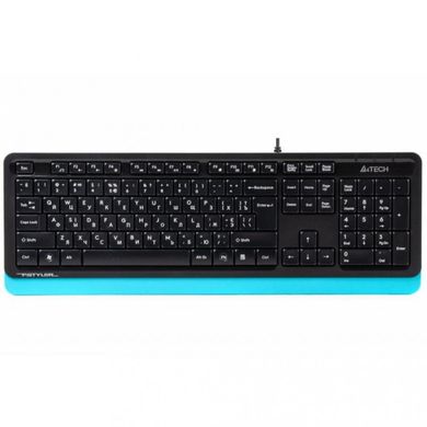 Клавіатура A4Tech Fstyler FK10 Black/Blue фото