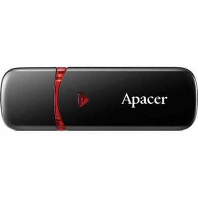 Flash пам'ять Apacer 16 GB AH333 Black USB 2.0 (AP16GAH333B-1) фото