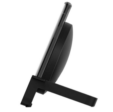 Зарядний пристрій Belkin Stand Wireless Charging Qi 10W Black (WIB001VFBK) фото