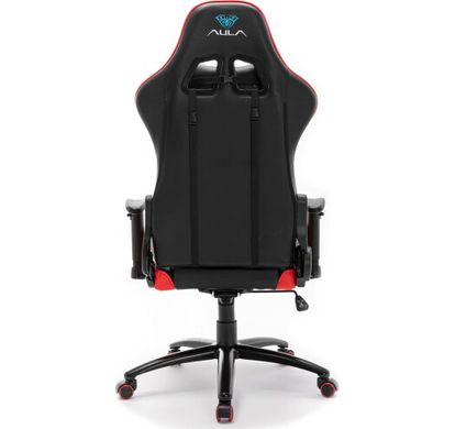Геймерське (Ігрове) Крісло Aula F1029 Gaming Chair Black/Red (6948391286181) фото