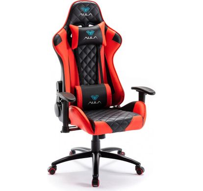 Геймерское (Игровое) Кресло Aula F1029 Gaming Chair Black/Red (6948391286181) фото