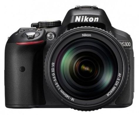 Фотоапарат Зеркальный фотоаппарат Nikon D5300 kit (18-140mm VR) фото