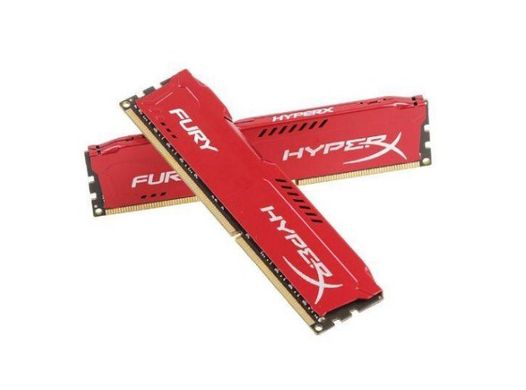 Оперативна пам'ять Память Kingston 8 GB (2x4GB) DDR3 1600 MHz HyperX FURY (HX316C10FRK2/8) фото