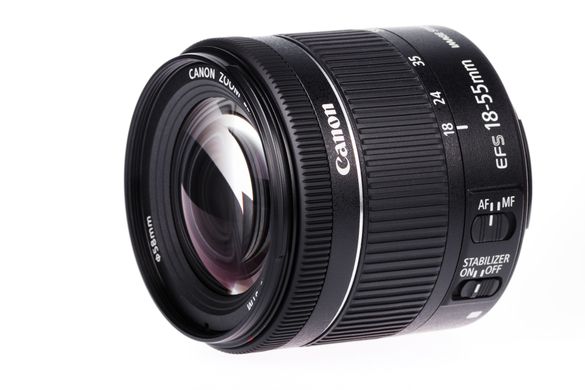 Объектив Canon EF-S 18-55mm f/4-5,6 IS STM (1620C005) фото
