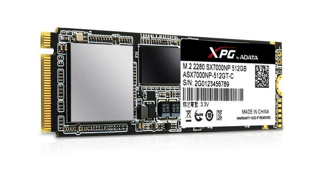 SSD накопичувач ADATA XPG SX7000 512 GB (ASX7000NP-512GT-C) фото