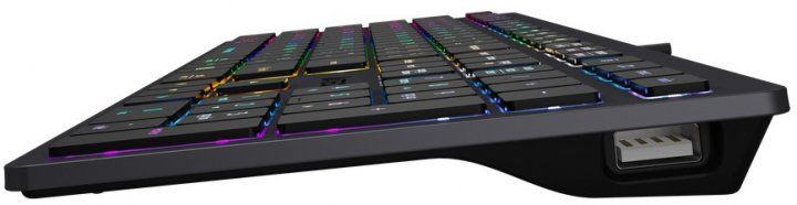 Клавіатура A4Tech FX60H Grey Neon Backlit фото