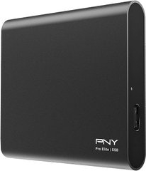 SSD накопичувач SSD Portable 250Gb PNY Pro Elite PSD0CS2060-250-RB USB 3.1 Gen 2 фото