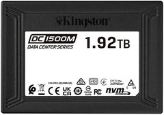 SSD накопичувач SSD U.2 NVMe Kingston DC1500M 1920GB Enterprise SEDC1500M/1920G фото