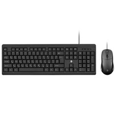 Комплект (клавиатура+мышь) 2E MK401 USB Black (2E-MK401UB)