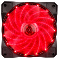 Вентилятор 1stPlayer A1-3P-15LED RED фото