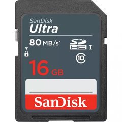 Карта памяти SanDisk 16 GB SDHC UHS-I Ultra SDSDUNS-016G-GN3IN фото