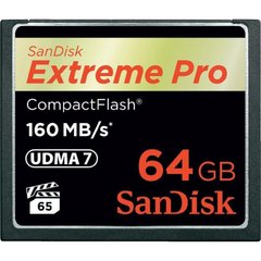 Карта памяти SanDisk 64 GB Extreme Pro CompactFlash SDCFXPS-064G-X46