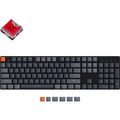 Клавіатура Keychron K5SE 104 Key Optical Red RGB Hot-Swap WL UA Black (K5SEE1_KEYCHRON) фото