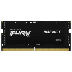 Оперативная память Kingston Fury Impact SODIMM 16GB (1x16) DDR5 5600 MHz (KF556S40IB-16) фото