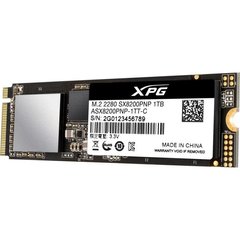 SSD накопители ADATA XPG SX8200 Pro 1 TB (ASX8200PNP-1TT-C)