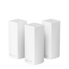 Маршрутизатор и Wi-Fi роутер Linksys VELOP WHOLE HOME MESH WI-FI SYSTEM PACK OF 3 (WHW0303)