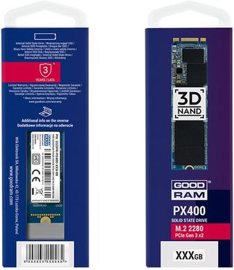 SSD накопитель GOODRAM PX400 512 GB (SSDPR-PX400-512-80) фото