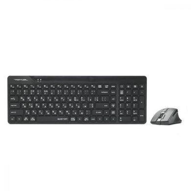 Комплект (клавіатура+миша) A4Tech FG2400 Air Wireless Black фото