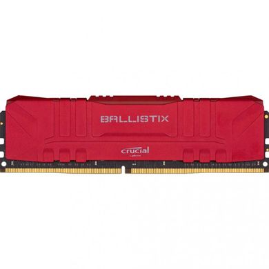 Оперативная память Crucial 8 GB DDR4 2666 MHz Ballsitix Red (BL8G26C16U4R) фото