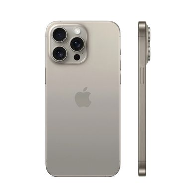 Смартфон Apple iPhone 15 Pro Max 512GB Dual SIM Natural Titanium (MU2V3) фото