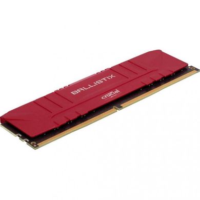 Оперативна пам'ять Crucial 8 GB DDR4 2666 MHz Ballsitix Red (BL8G26C16U4R) фото