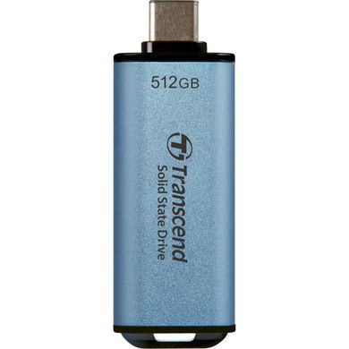 SSD накопитель Transcend 512GB USB 3.1 Gen 2 Type-C ESD300 Blue (TS512GESD300C) фото
