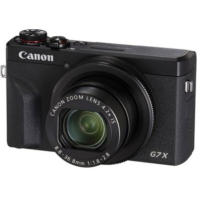 Фотоаппарат Canon PowerShot G7 X Mark III Black фото