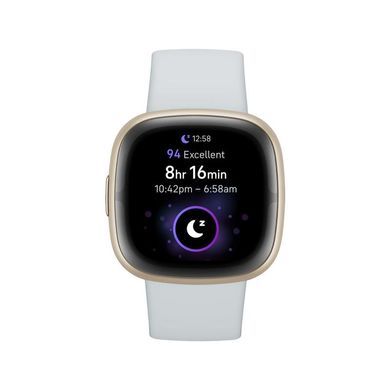 Смарт-часы Fitbit Sense 2 Blue Mist/Soft Gold (FB521GLBM) фото