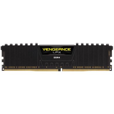 Оперативна пам'ять Corsair 8 GB DDR4 3000 MHz Vengeance LPX Black (CMK8GX4M1D3000C16) фото
