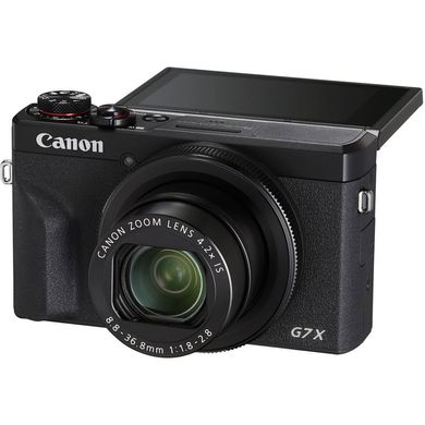 Фотоапарат Canon PowerShot G7 X Mark III Black фото