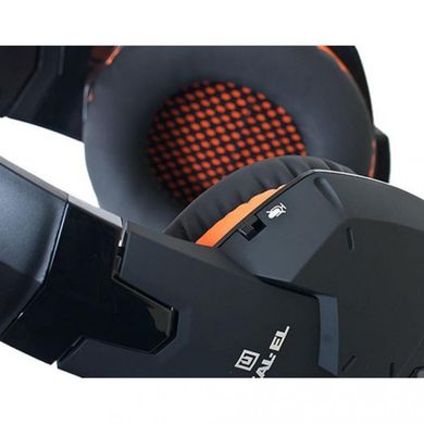 Наушники REAL-EL GDX-7700 Surround 7.1 Black-orange (EL124100016) фото