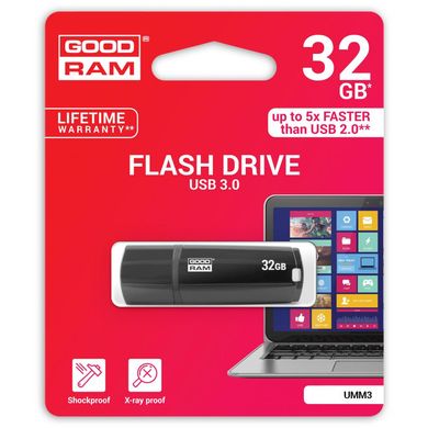 Flash пам'ять GOODRAM 32 GB MIMIC (PD32GH3GRMMKR9, UMM3-0320K0R11) фото