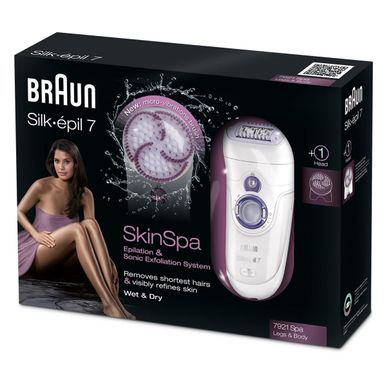 Епілятори Braun Silk-epil 7 SkinSpa SE 7921 фото