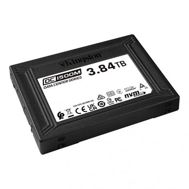 SSD накопичувач Kingston DC1500M 3.84 TB (SEDC1500M/3840G) фото