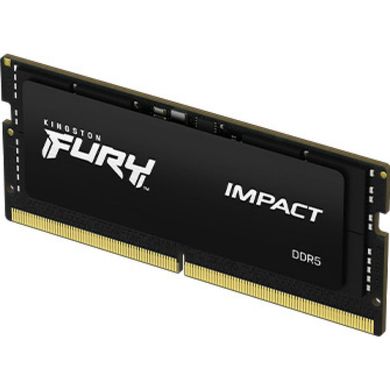 Оперативна пам'ять Kingston Fury Impact SODIMM 16GB (1x16) DDR5 5600 MHz (KF556S40IB-16) фото