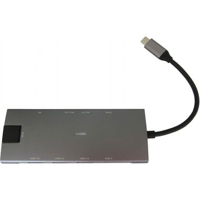 Кабели и переходники Dynamode Dock-9-in-1-TypeC-HDMI-Mini-DP-USB3.0-RJ45 фото