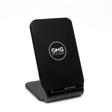 Зарядний пристрій OMG Stand Black 10W (OMGSB) фото