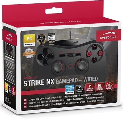 Ігровий маніпулятор Speedlink Strike NX Gamepad for PC (SL-650000-BK) фото