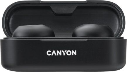Навушники CANYON TWS-1 Black (CNE-CBTHS1B) фото