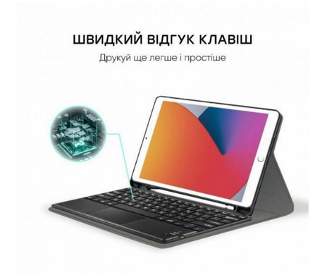 Клавіатура AIRON Premium для iPad 10.2'' 2019/2020 7/8th Gen/Air 3 с Bluetooth клавиатурой (4822352781058) фото