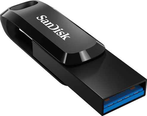 Flash пам'ять SanDisk 128 GB Ultra Dual Drive Go USB Type-C Black (SDDDC3-128G-G46) фото