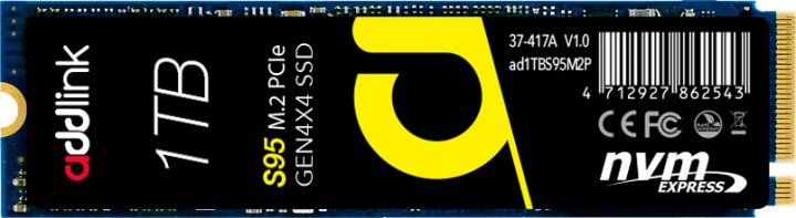 SSD накопичувач addlink S95 1 TB (ad1TBS95M2P) фото