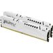 Kingston DDR5 32GB (2x16GB) 6000Mhz FURY Beast White (KF560C40BWK2-32) подробные фото товара
