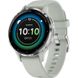 Garmin Venu 3s Silver Stainless Steel Bezel with Sage Gray Case and Silicone Band (010-02785-51)