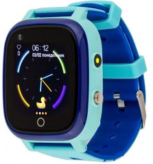 Смарт-часы AmiGo GO005 4G WIFI Thermometer Blue фото