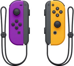 Ігровий маніпулятор Nintendo Joy-Con Purple Orange Pair фото