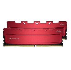 Оперативна пам'ять Exceleram 16 GB (2x8GB) DDR4 3200 MHz Red Kudos (EKBLACK4163222AD) фото